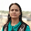Aparna Gowande - BE (Civil),M Tech (Infrastructure Planning), PG Diploma in Water Sanitation and Hygiene, Diploma in Yoga Teacher